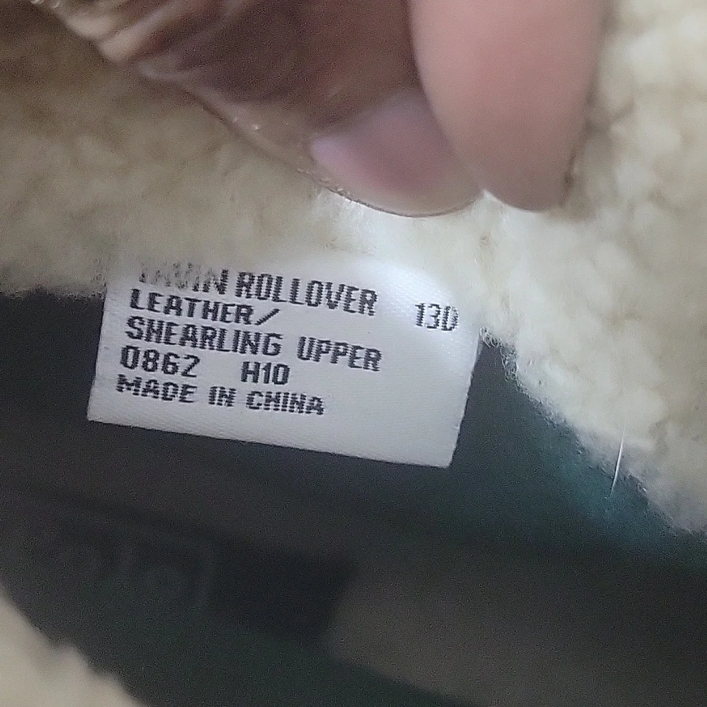 POLO RALPH LAUREN BOOTS SIZE 13D EUC